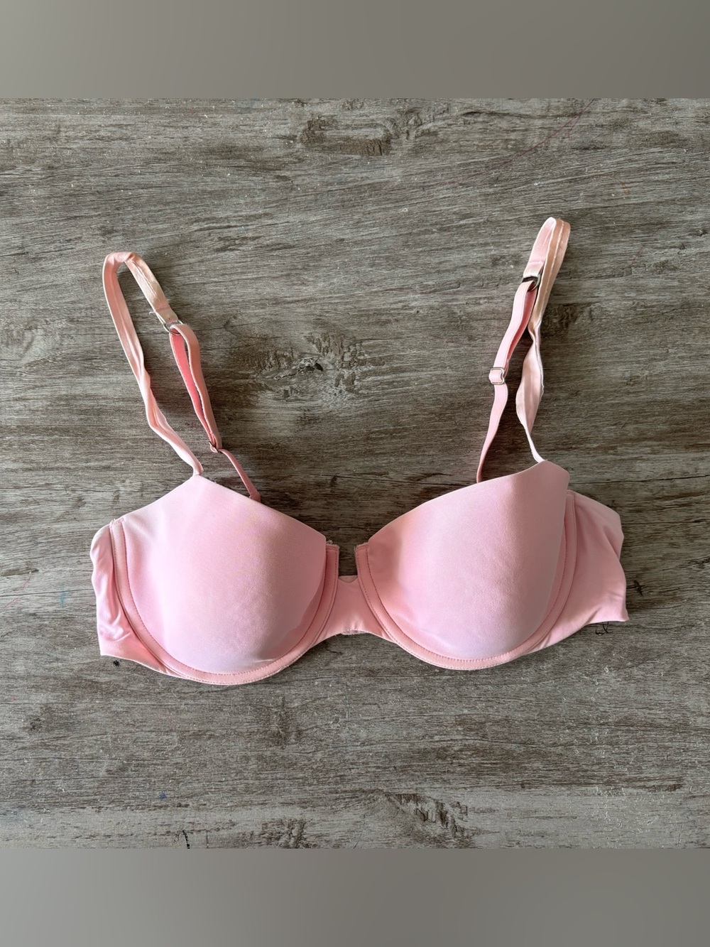 Y2K Victoria’s Secret Bra Very Sexy Push Up Without Padding Pink 36C Coquette